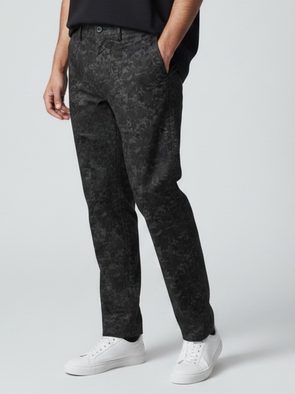 Club Monaco Connor Black Modern Slim-Fit Pants‎ size 31/32